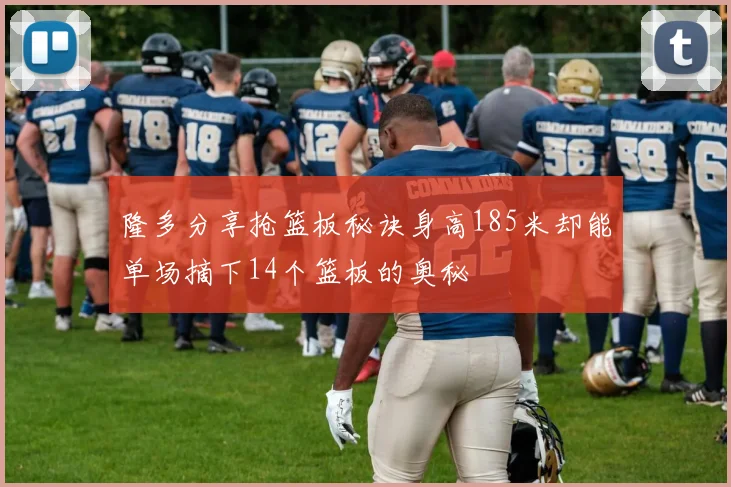 隆多分享抢篮板秘诀身高185米却能单场摘下14个篮板的奥秘